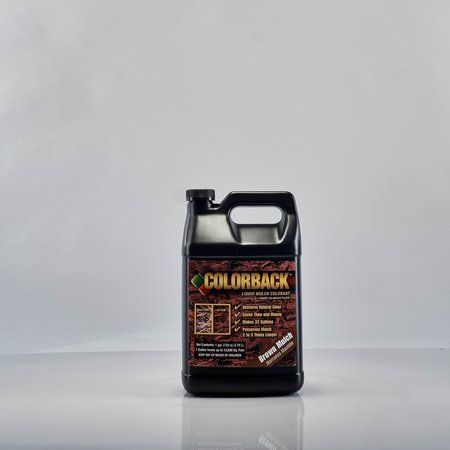 COLORBACK 1 Gal. Brown Mulch Color Covering up to 12,800 sq. ft. 192101